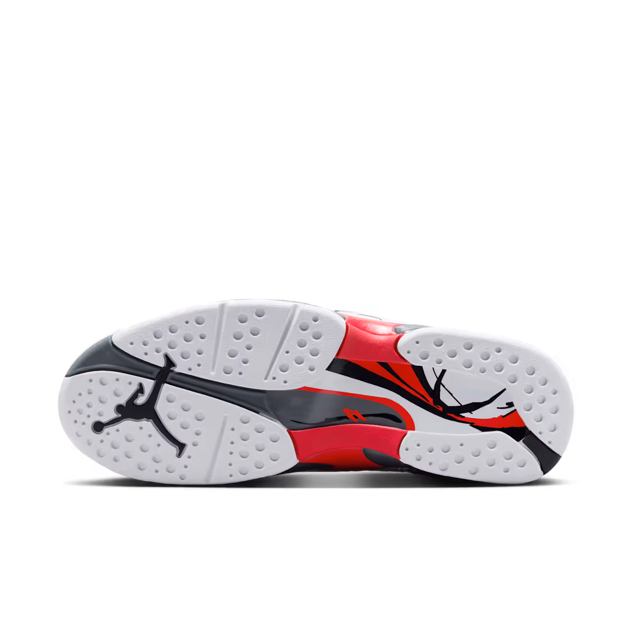 Air Jordan 8 White and True Red 2