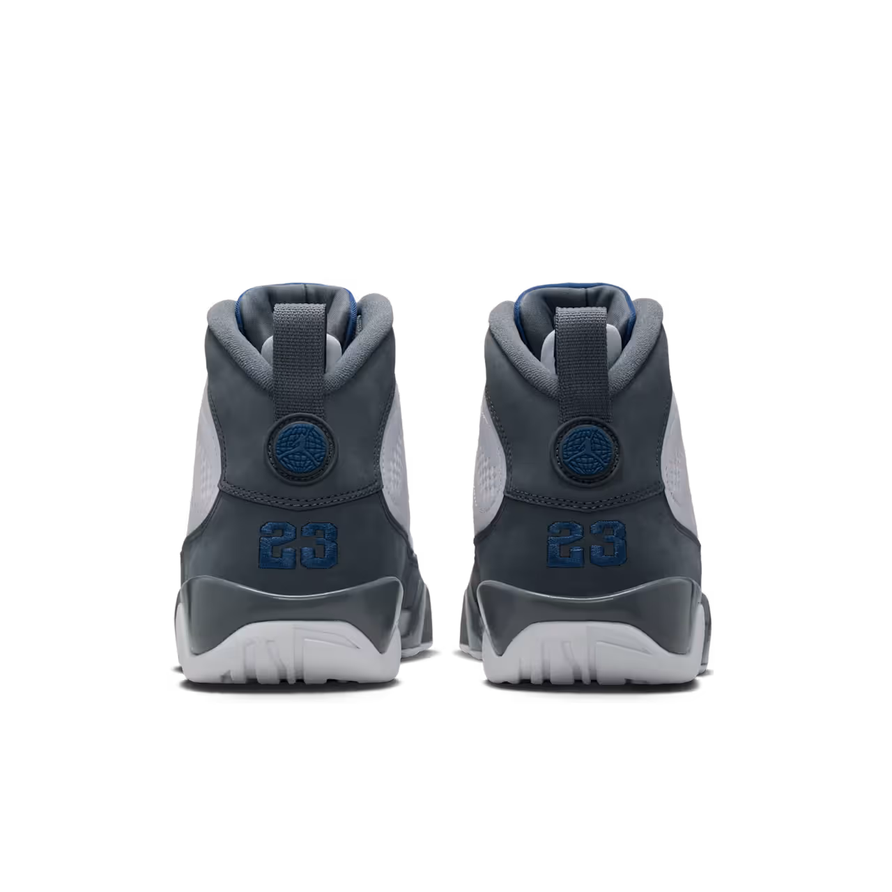 Air Jordan 9 Flint Grey and French Blue 3