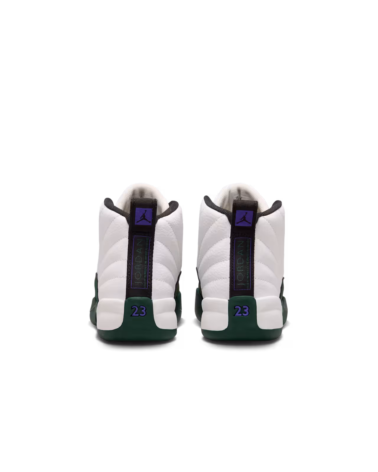 Retro 12 Summit White and Gorge Green 2
